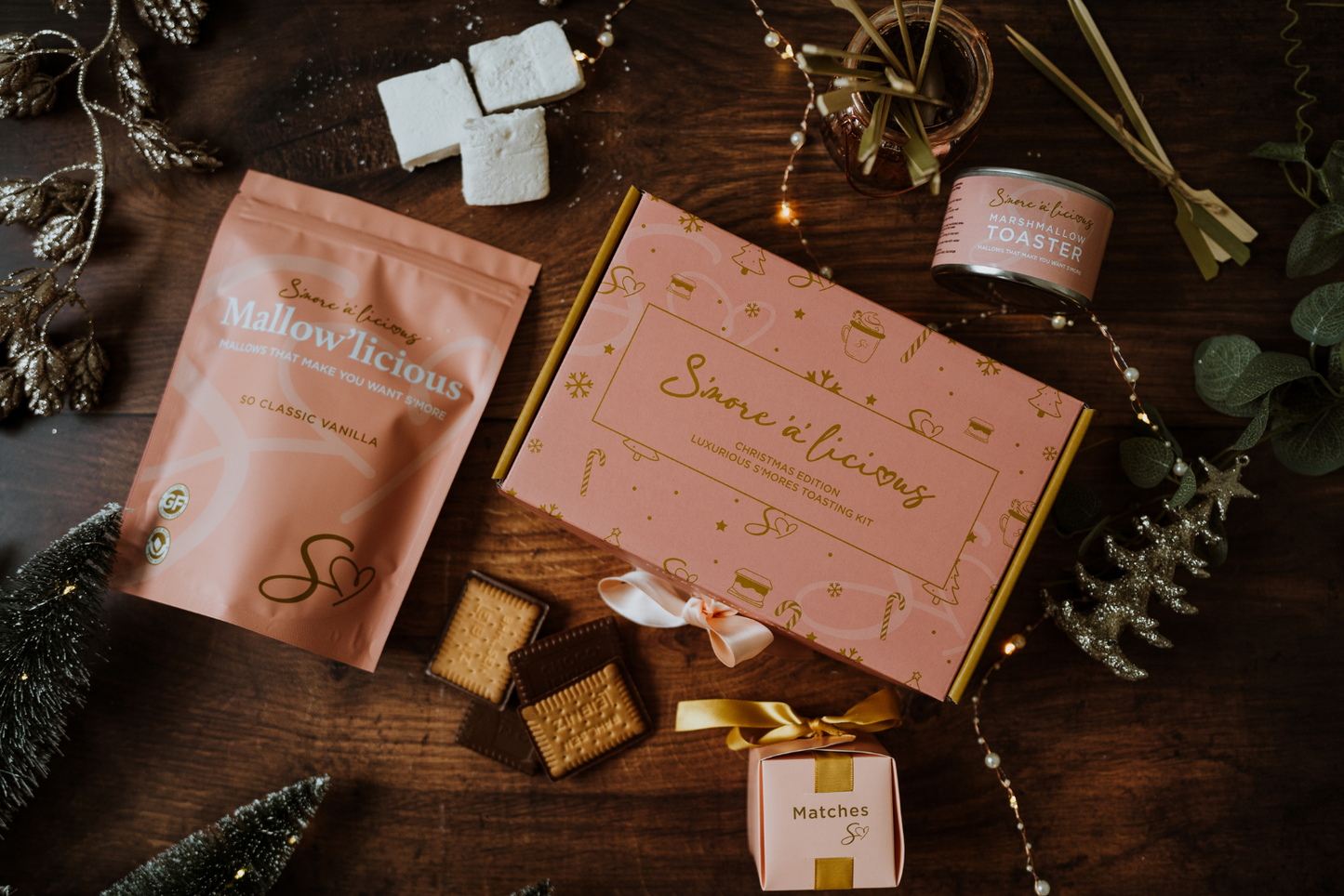 Christmas Edition Luxurious S'mores Kit