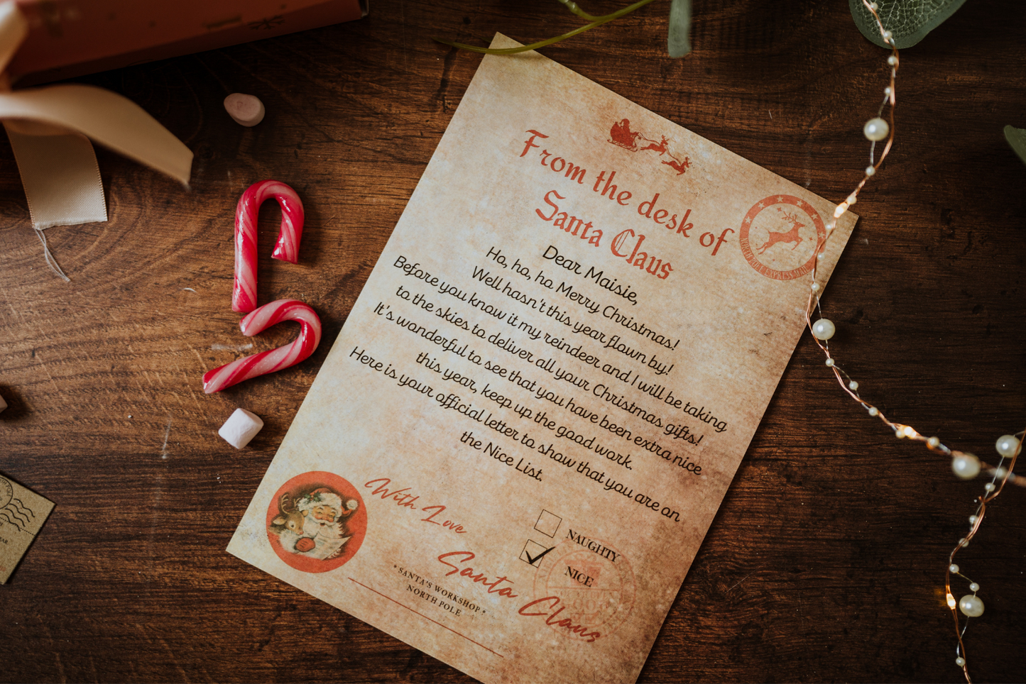Letter from Santa Digital Download