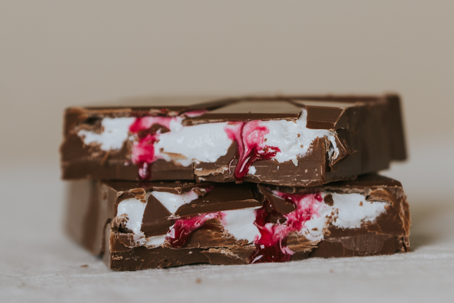 Aimee's Raspberry Ripple Fluff Chocolate