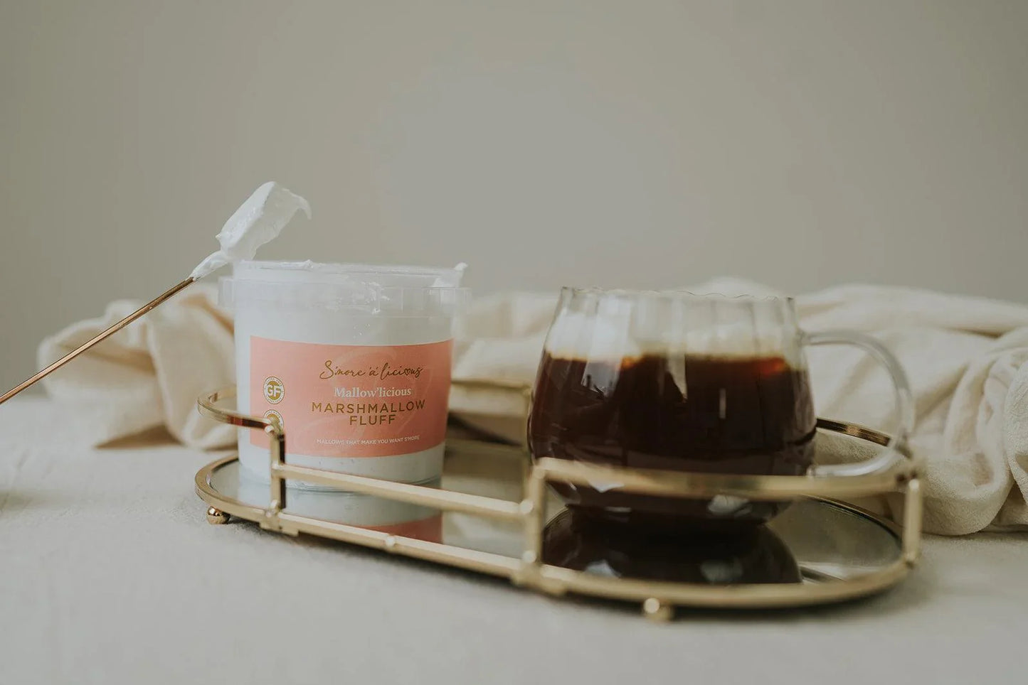 Handmade Marshmallow Fluff - S’more’a’licious and coffee