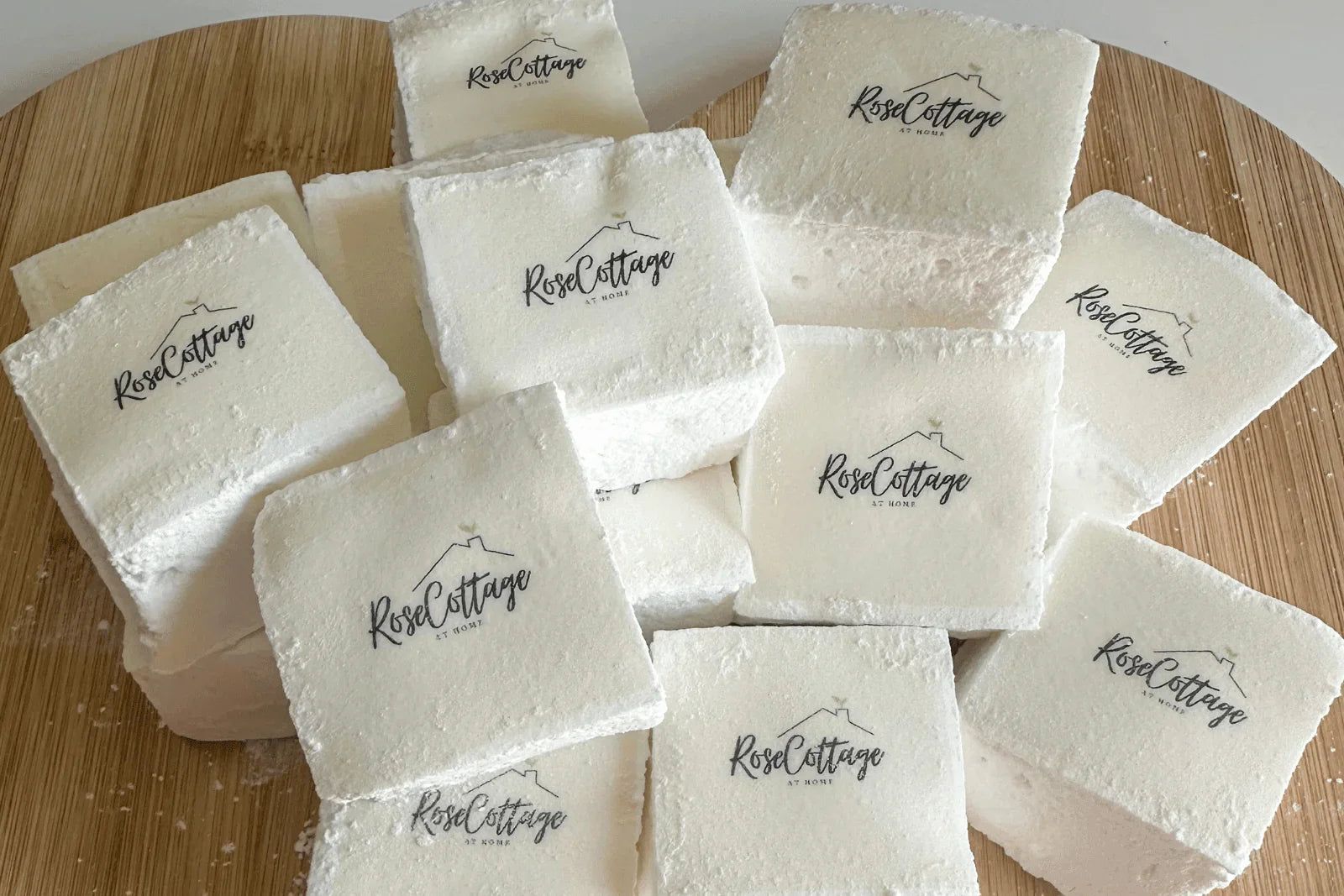 Personalised/Branded Photo Marshmallow Cubes (16) - S’more’a’licious