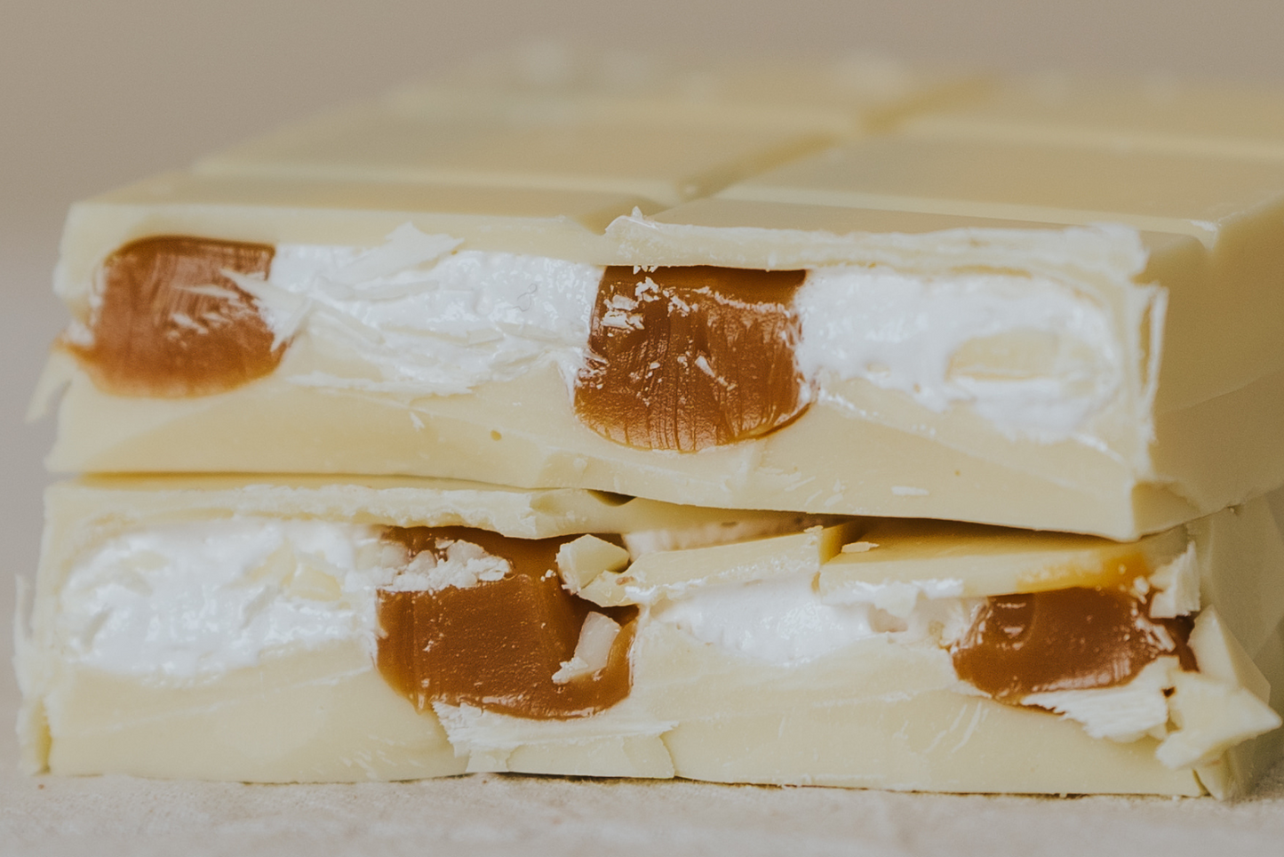 White Chocolate Caramel & Marshmallow Fluff Bar