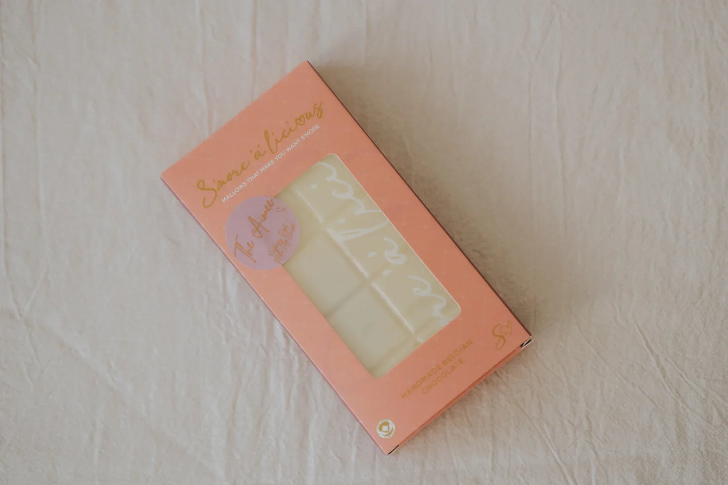 White Chocolate Aimee's Raspberry Ripple Fluff Bar