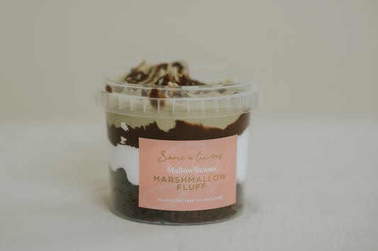Brownie & Dubai Pistachio Marshmallow Fluff Pot