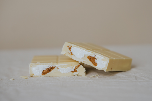 White Chocolate Biscoff Mallow Fluff Bar