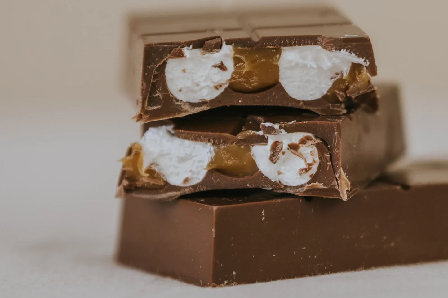 Mini Caramel & Marshmallow Fluff Chocolate