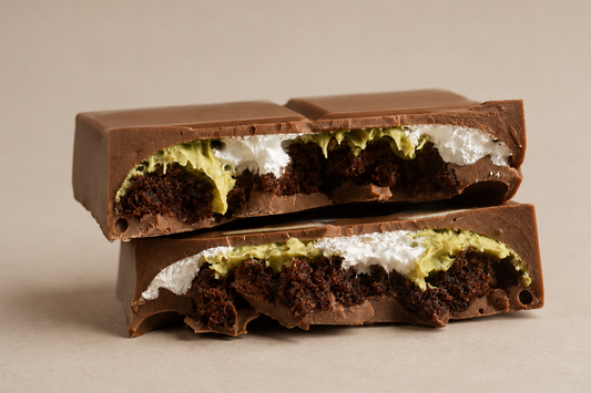Dubai Pistachio, Brownie & Marshmallow Fluff Chocolate Bar