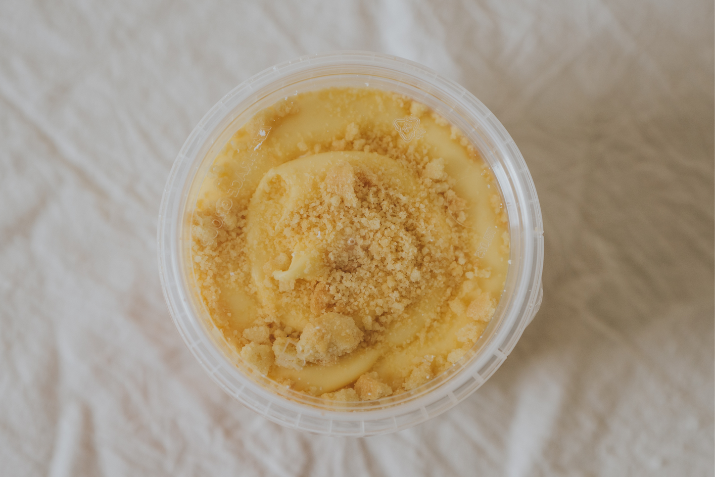 Lemon Shortcake Marshmallow Fluff Pot