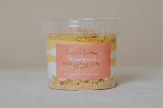 Lemon Shortcake Marshmallow Fluff Pot