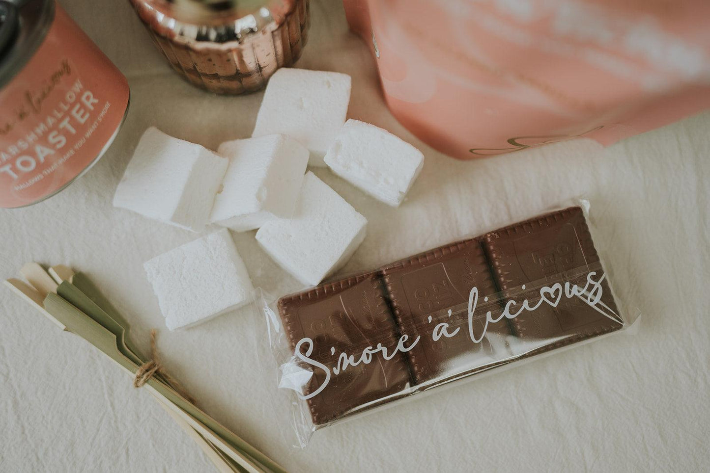 Full DIY Marshmallow S'mores Station - S’more’a’licious -<code> smorealicious.com </code>Handmade gifts and treats made in Northern Ireland