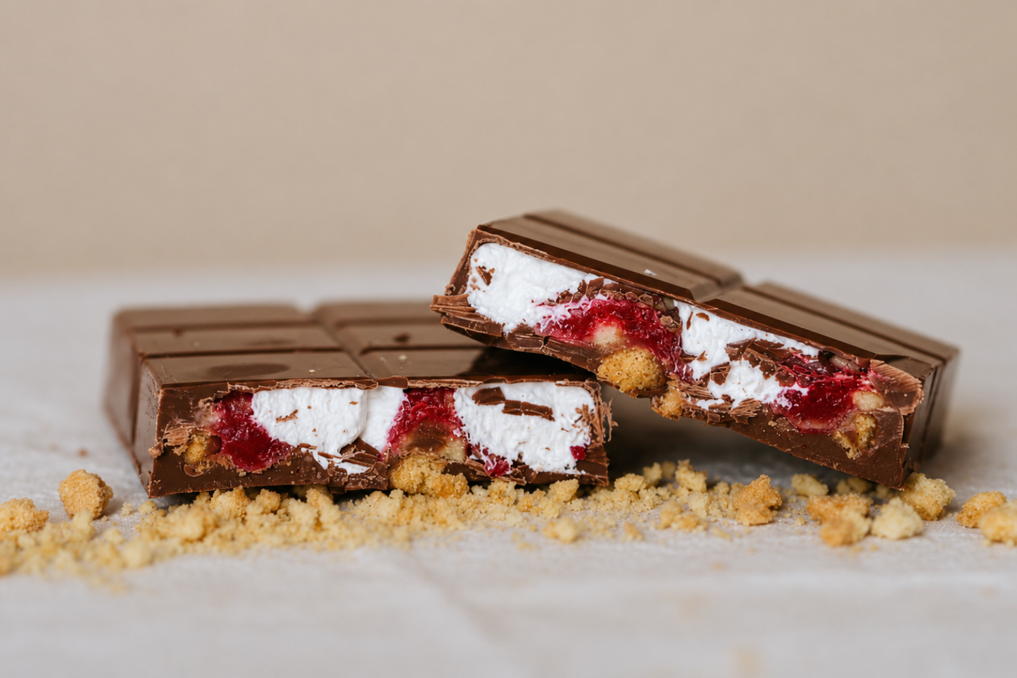 Strawberry Shortcake Marshmallow Fluff Chocolate Bar