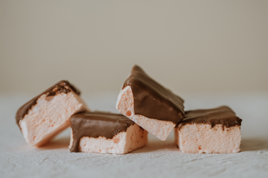 Cherry Chocolate Dipped Marshmallows